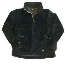 Mountain Hardwear Windstopper Fleece Black Zip Jacket Coat Womens Size S... - $39.59
