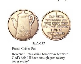 Bulk Lot Of 25 Coffee Pot AA Medallions Sobriety Chips - £34.79 GBP