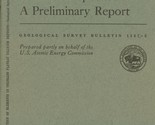 Distribution of Elements Colorado Plateau Uranium Deposits: Preliminary ... - $12.99