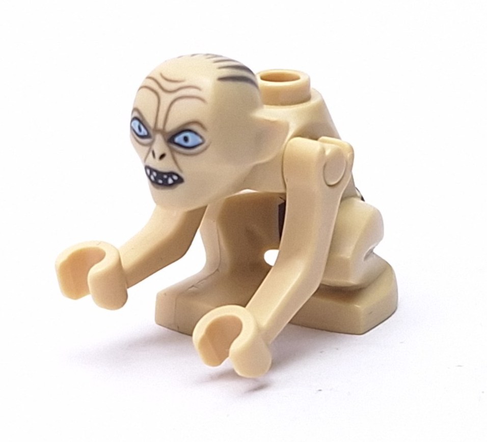 Lego Lord of the Rings lor031 Gollum Narrow Eyes Minifigure 71218 79000 - $9.85