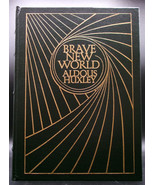 Aldous Huxley BRAVE NEW WORLD Leather Easton Press Mara McAfee Illustrations - $44.99