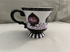 Disney Parks Alice in Wonderland Cup and Saucer Set NEW image 2