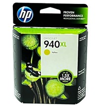 Genuine HP 940XL Yellow Ink Cartridge Ex Mar 2014 - £10.26 GBP