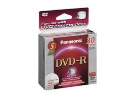 Panasonic LM-RF30V 8CM DVD-RW Single Sided Disc (30 minutes, 5 Pack) - £7.69 GBP