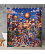  Aladdin Waterproof Polyester Shower Curtain with Hook  - $608.14 MXN+