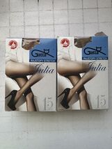 2 X Gatta 15den Classic Women STREATCH COLLANT Tights -DAINO, NOCCIOLA S... - $9.00