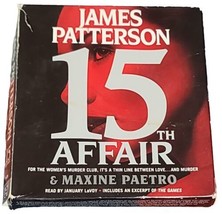 15th Affair A Women&#39;s Murder Club Audio CD by James Patterson &amp; Maxine Paetro - £12.00 GBP