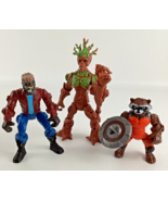 Marvel Super Hero Mashers Guardians of the Galaxy Rocket Star Lord Groot... - $34.60