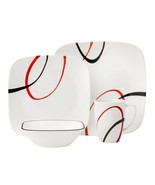 Corelle 16piece Dinnerware Set Fine Lines - £107.98 GBP