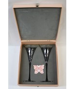 Lot Of 2 Retired Waterford Marquis YOUR TRULY Crystal Fluted Champagne G... - $24.00