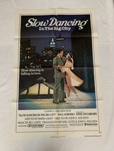Slow Dancing In The Big City, 1978 Vintage original one sheet movie poster, D... - £39.56 GBP