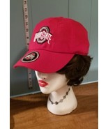 Ohio State Official Headwear OSU Red Strapback Adjustable Hat Cap NEW  - £6.85 GBP