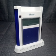 iHome iH4U BLUE iPod Alarm/Speaker System w/Audio Jack &amp; 30-Pin Dock BASS - $14.97