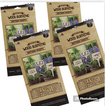 Plaid: 4 pk Craft Plaid Wood Burning Pattern Sheet 5 ea Pkg-Outdoor - $15.81