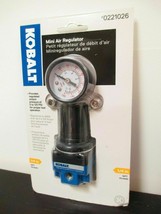 Kobalt Mini Air Regulator Pressure Compressor 0 To 125 Psi 1/4” Npt 0221026 - £32.48 GBP