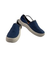 Soft Science Levelast Mens Shoes Blue 10M Weave Slip-on Comfort Casual L... - $59.22