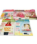 Lot of 5 Keepsakes Scrapbooking Magazines 2007 2008 Product Guide - £12.77 GBP