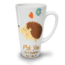 Hedgehog Cool Joke NEW White Tea Coffee Latte Mug 12 17 oz | Wellcoda - £16.99 GBP+
