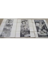 Lot of 3 Vintage JOHN WAYNE 27&quot; x 41&quot; Black &amp; White Movie Posters - €19,32 EUR