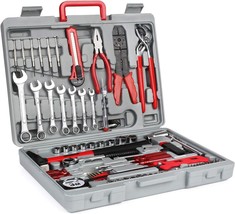 555 PCS Tool kit, Household Tool kit Hand Tool Kit w/Plastic Toolbox Sto... - £34.88 GBP