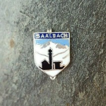 SAALBACH Crest Shield Oktoberfest Bavarian Souvenir Travel Lapel Pin Ger... - £8.20 GBP