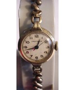 Vintage Crestwood Women&#39;s 10KRGP Watch Made in USA Wind-up Analog - $218.26 CAD