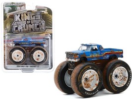1996 Ford F-250 Monster Truck &quot;Bigfoot #7&quot; Blue (Dirty Version) &quot;Kings o... - £15.31 GBP