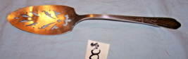 Simeon L &amp; George H. Rogers Pierced Silver Plate Pie Server-Lot 8 - $20.00