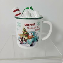 2021 Pioneer Woman Dashing Through The Snow Hot Chocolate Mug Ornament New - £9.57 GBP