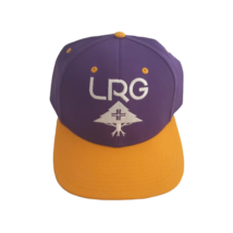 Lifted Research Group LRG Legacy Tree Logo Adjustable Snapback Hat Purpl... - £20.99 GBP