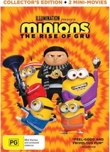 Minions: The Rise of Gru DVD | Region 2 &amp; 4 - $11.73