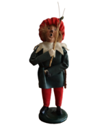 Vtg 1988 Byers Choice The Carolers Knecht Rubrecht Peter Scarecrow Signe... - $18.99