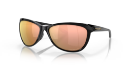 Oakley PASQUE POLARIZED Sunglasses OO9222-0160 Polished Black W/ PRIZM R... - £77.77 GBP