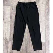 Old Navy CozeCore Go-Dry Boys Black Active Jogger Pants Size L 10-12 - $19.79