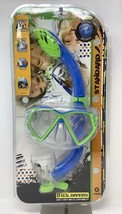 U.S. Divers Junior Regal Kids Mask &amp; Dry Top Snorkel Youth Combo Set, Fu... - £16.40 GBP
