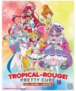 TROPICAL-ROUGE! PRETTY CURE VOL.1-46 END + 2 MOVIE DVD ENG SUB SHIP FROM... - $653.41 MXN