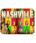 Nashville Tennessee with Guitar Border Fridge Magnet - $7.49