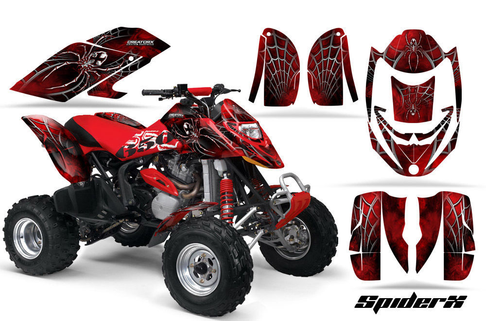 CAN-AM DS650 BOMBARDIER GRAPHICS KIT DS650X CREATORX DECALS STICKERS SPIDERX RR - $157.09