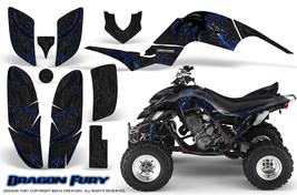 Yamaha Raptor 660 Graphics Kit Creatorx Decals Stickers Dragon Fury Blb - £142.40 GBP