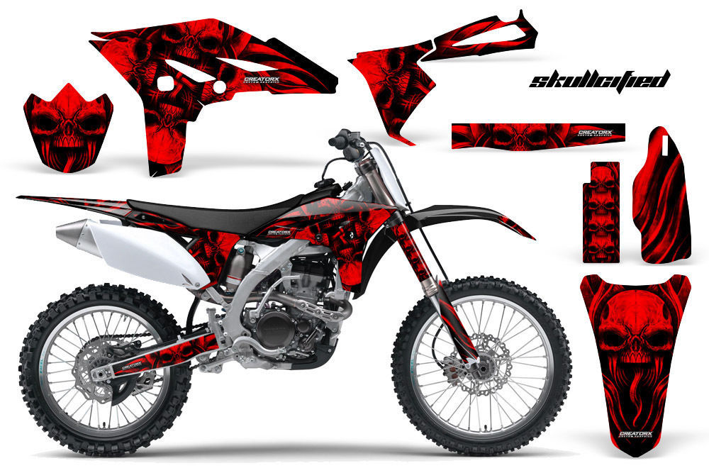 Primary image for YAMAHA YZ250F 2010 2011 2012 GRAPHICS KIT CREATORX DECALS SFRFB