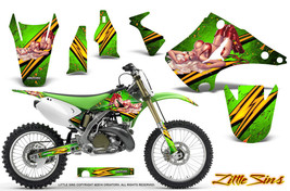 KAWASAKI KX125 KX250 03-13 GRAPHICS KIT CREATORX DECALS LSG - £133.05 GBP