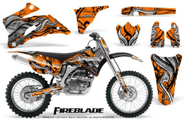 YAMAHA YZ250F YZ450F 06-09 GRAPHICS KIT CREATORX DECALS FIREBLADE ONP - £202.36 GBP