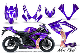 SUZUKI GSXR GSX 600 750 2006-2007 GRAPHIC KITS CREATORX DECALS STICKERS ... - £232.29 GBP