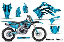 KAWASAKI KXF450 KX450F 12-15 CREATORX GRAPHICS KIT DECALS TRIBAL BOLTS B... - £202.70 GBP