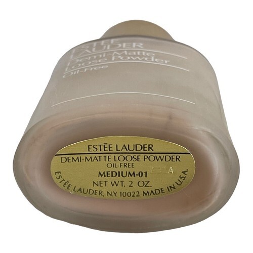 Estée Lauder Demi Matte Oil Free Loose Powder 01 Medium 2 oz Sealed Vintage Item image 3