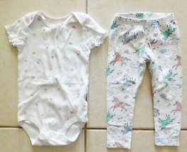 BABY Girls Lot 12 Carters + Others 6-2pc Outfits See Desc. 18M NO STAINS (R) - $23.99
