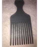 Vintage Goody Plastic Textured Hair Pick Comb #4 Lift USA 6.5&quot; Gray Pre ... - $18.22 CAD
