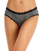 MSRP $8 Jenni Women&#39;s Lace Trim Hipster Underwear Gray Size 2XL - £6.36 GBP