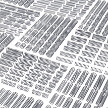 300-Pc Compression Spring Kit – 30 Sizes for Home &amp; Shop Repairs - €8,11 EUR