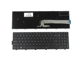 US English Black Laptop Keyboard (NO-Backlit with frame) for Dell Inspir... - $444.63 MXN